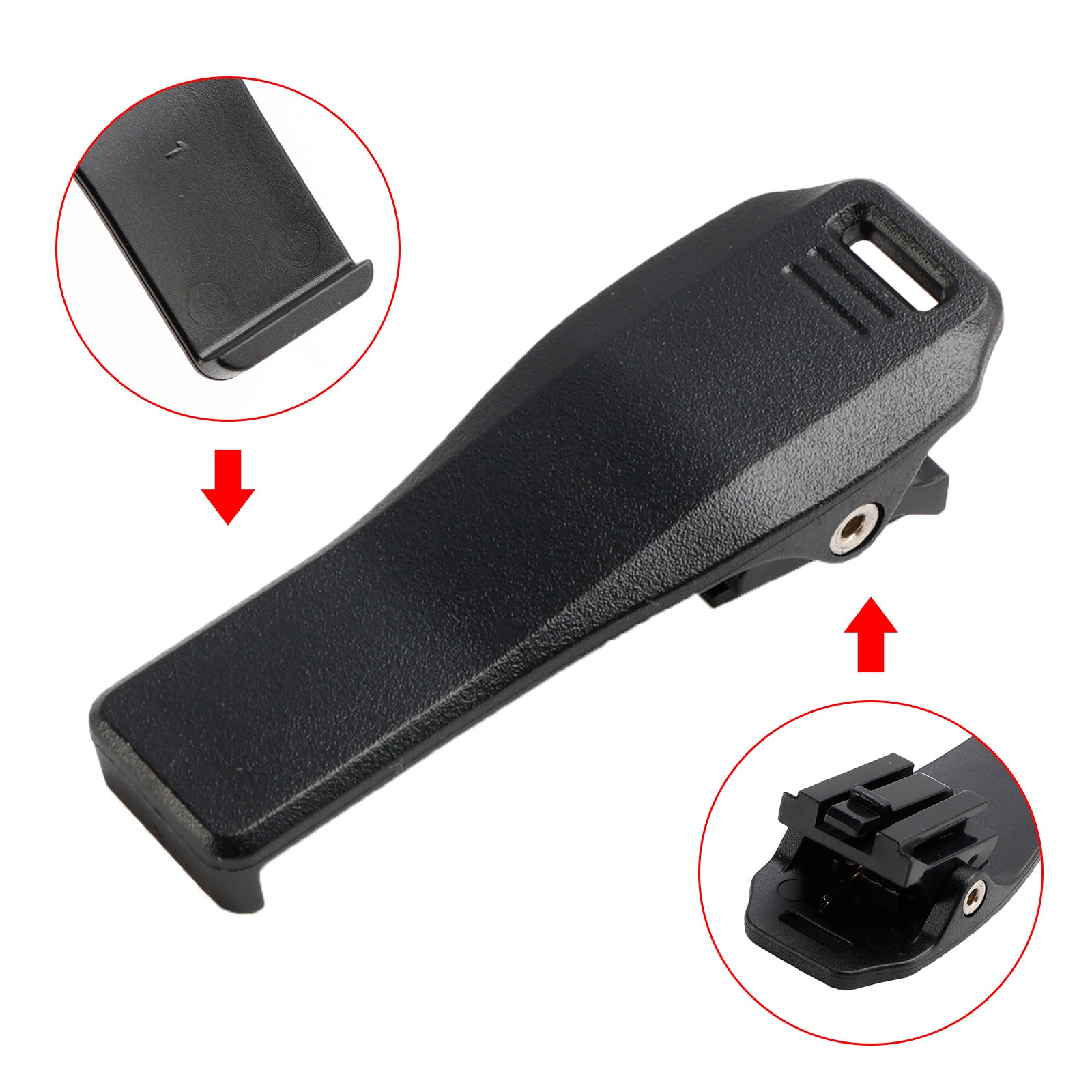 1PCS Walkie Talkie Two Way Radio Communicator BP272 Belt Clip For ICOM BP-272