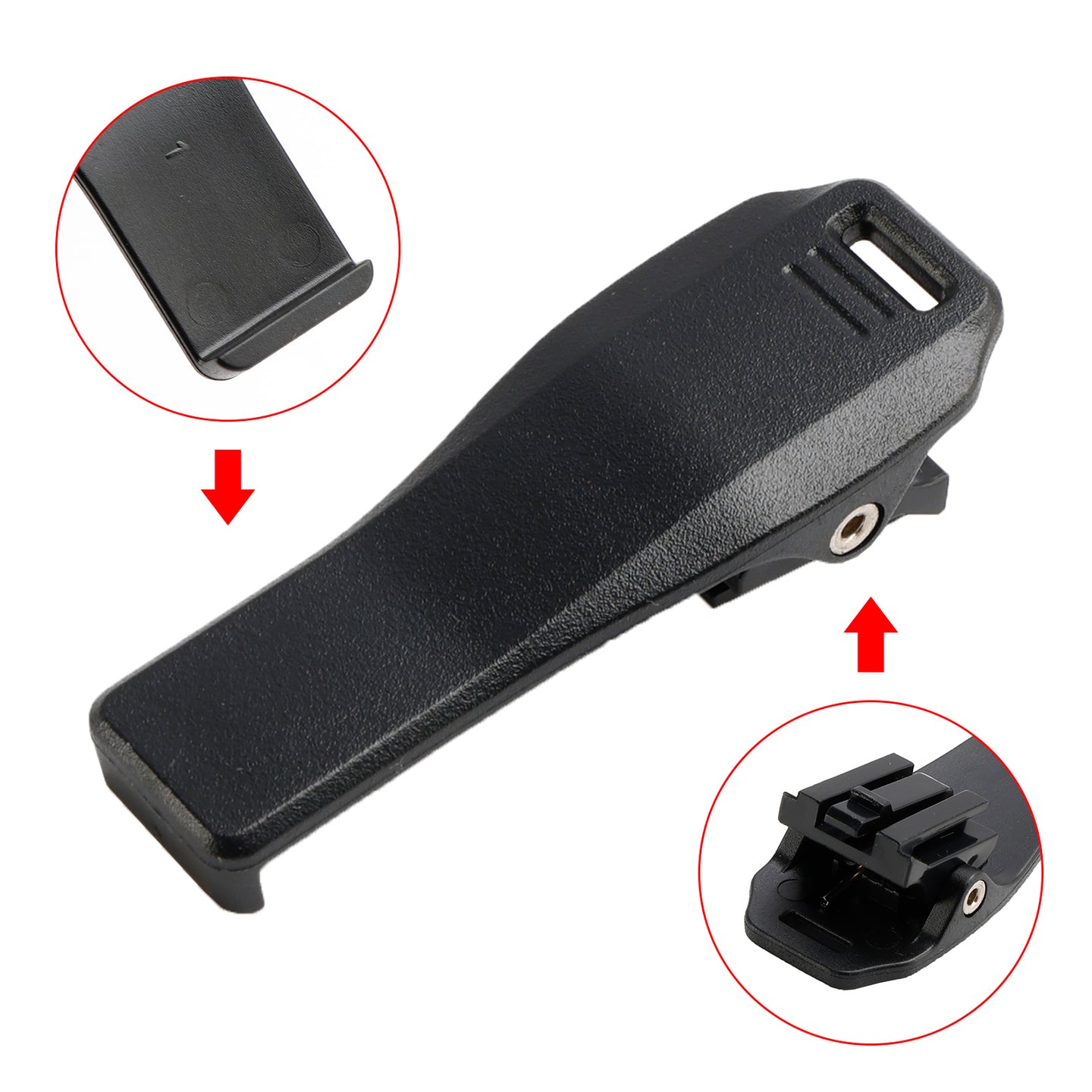 1PCS Walkie Talkie Two Way Radio Communicator BP272 Belt Clip For ICOM BP-272