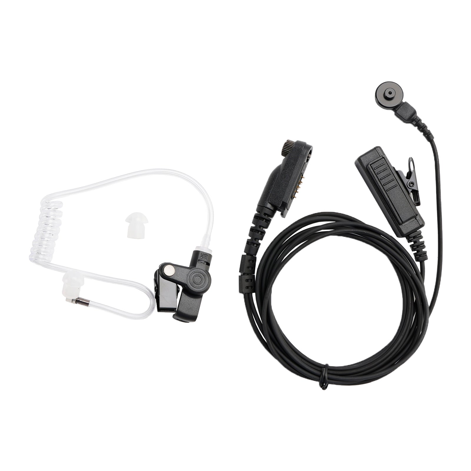 T9100-013A3 Acoustic Tube PTT Mic Headset for Tait TP7100 TP8100 TP8140 TP9300