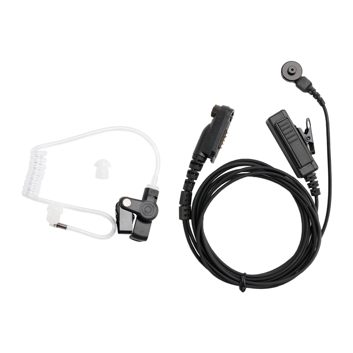 T9100-013A3 Acoustic Tube PTT Mic Headset for Tait TP7100 TP8100 TP8140 TP9300