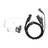 T9100-013A3 Acoustic Tube PTT Mic Headset for Tait TP7100 TP8100 TP8140 TP9300