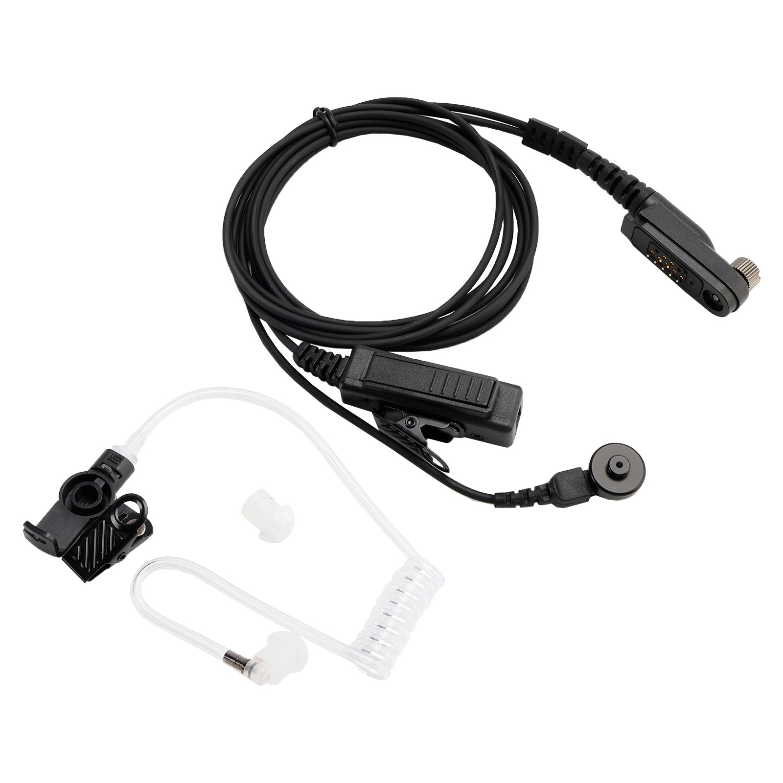 T9100-013A3 Acoustic Tube PTT Mic Headset for Tait TP7100 TP8100 TP8140 TP9300