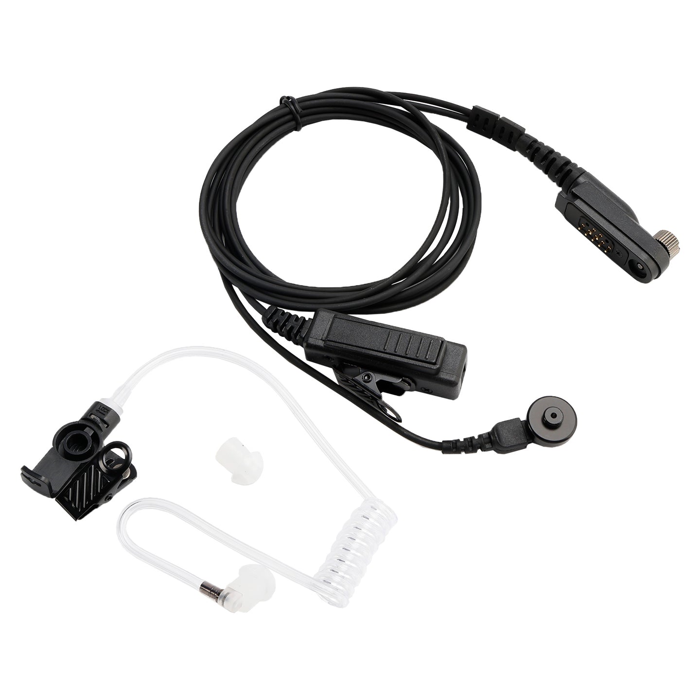 T9100-013A3 Acoustic Tube PTT Mic Headset for Tait TP7100 TP8100 TP8140 TP9300