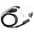 T9100-013A3 Acoustic Tube PTT Mic Headset for Tait TP7100 TP8100 TP8140 TP9300