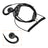 K-018 Small PTT-B6 Curve Hook Earhook Headset For TK-208 TH-D7 RPU416A KG-UVD1