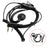 K-018 Small PTT-B6 Curve Hook Earhook Headset For TK-208 TH-D7 RPU416A KG-UVD1