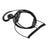K-018 Small PTT-B6 Curve Hook Earhook Headset For TK-208 TH-D7 RPU416A KG-UVD1