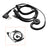 M-018 Small PTT-B6 Curve Hook Earhook Headset For GP2000 CP88 SP10 PRO1150 P040