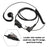 M-018 Small PTT-B6 Curve Hook Earhook Headset For GP2000 CP88 SP10 PRO1150 P040