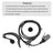 K-326-929 Earhook Headset For TK-208 TH-D7 RPU416A KG-UVD1 TG-K4AT PX-777 UV-5RA