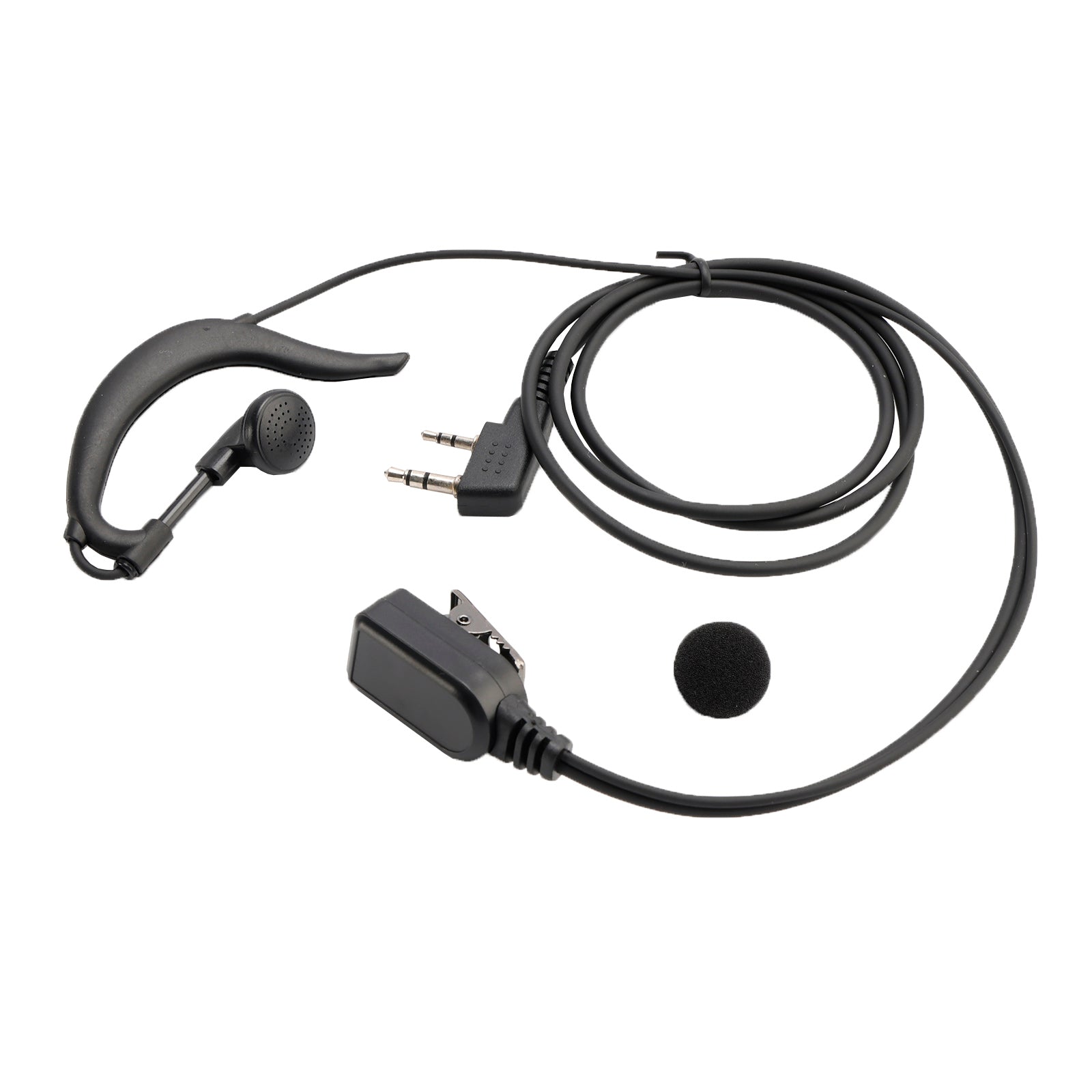 K-326-929 Earhook Headset For TK-208 TH-D7 RPU416A KG-UVD1 TG-K4AT PX-777 UV-5RA