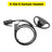 K-326-D Earhook Headset For TK-208 TH-D7 RPU416A KG-UVD1 TG-K4AT PX-777 UV-5RA