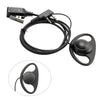 K-326-D Earhook Headset For TK-208 TH-D7 RPU416A KG-UVD1 TG-K4AT PX-777 UV-5RA