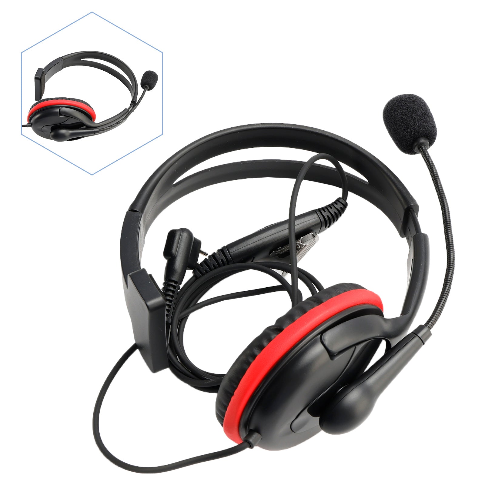 M-300-918 Single Sided Headphone For GP2000 CP88 SP10 PRO1150 P040 MAG ONE A6