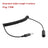7.1mm Headset Extension Cable Tactical Headphone for TAC-SKY U-92A/U to U-174/U