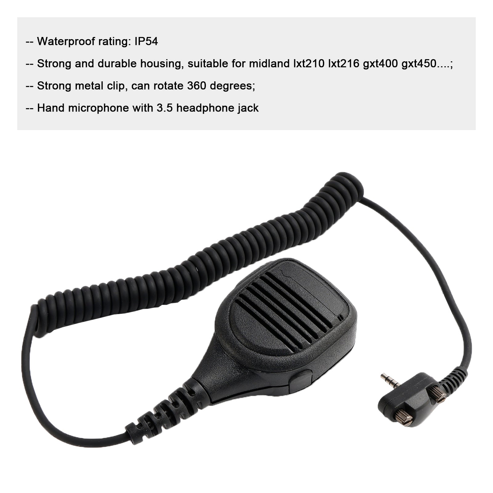 VX231-SM08 Microphone Speaker for VX-110 VX-210 VX-350 VX231 VX426 VX428 EVX-261