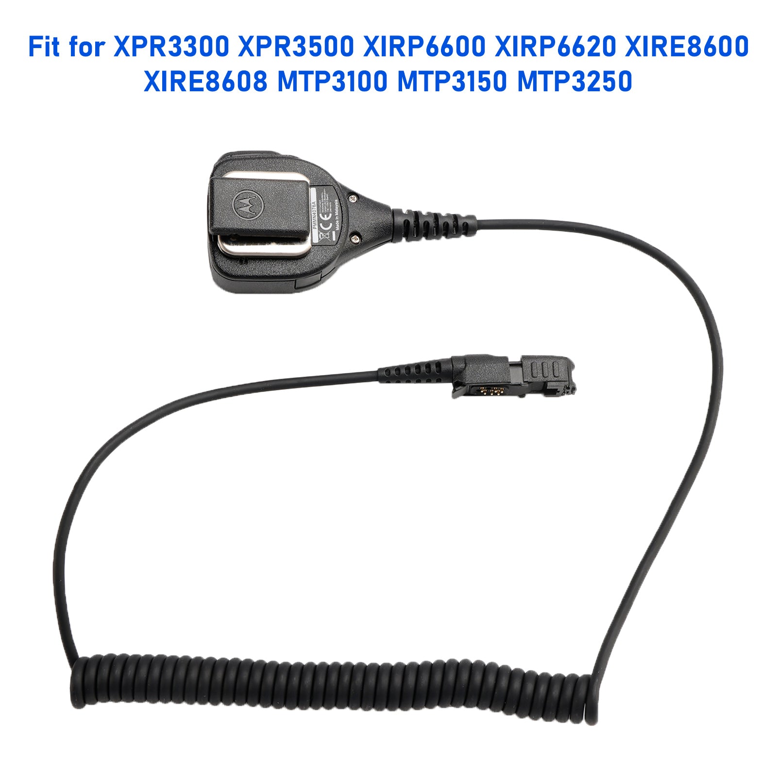P6600-SM08 Microphone Spkeaker PMMN4076A for XPR3300 XIRP6600 XIRE8600 MTP3100