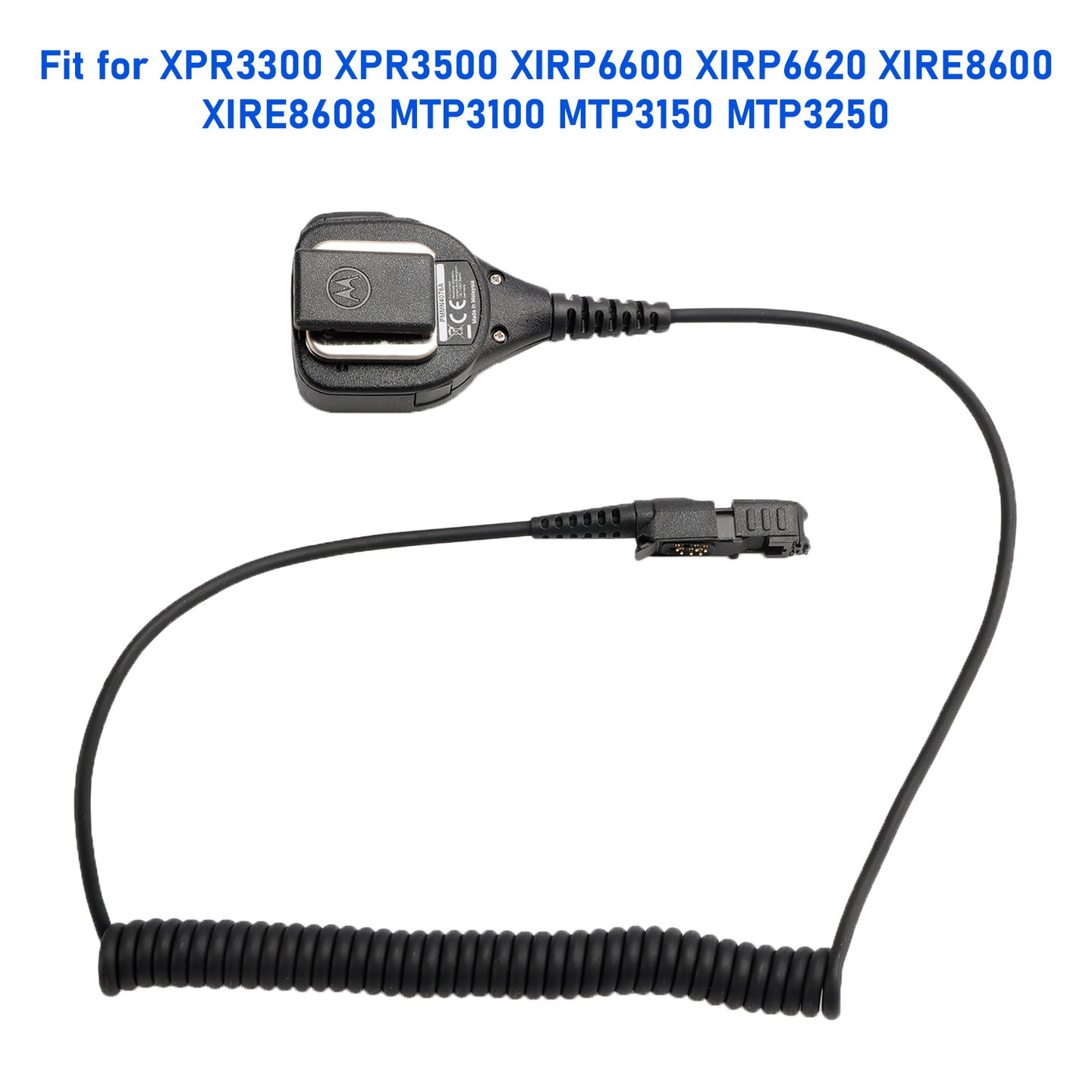P6600-SM08 Microphone Spkeaker PMMN4076A for XPR3300 XIRP6600 XIRE8600 MTP3100