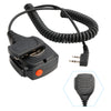 K-SM1602 Dual PTT Microphone Speaker for TK-208 TH-D7 RPU416A KG-UVD1 TG-K4AT