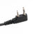 AR-152 Microphone Speaker for TK-208 TH-D7 RPU416A KG669 TG-K4AT PX-777 Black