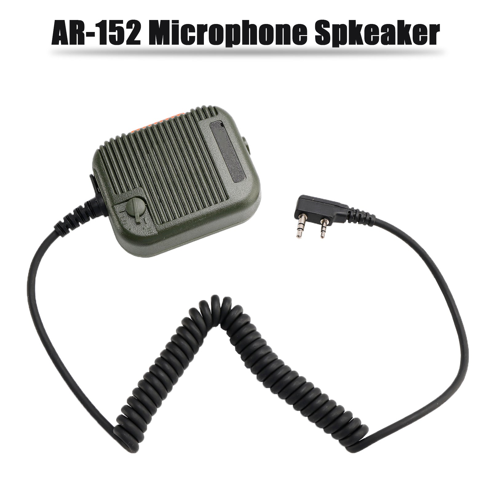 AR-152 Microphone Speaker for TK-208 TH-D7 RPU416A KG669 TG-K4AT PX-777 Green