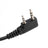 AR-152 Microphone Speaker for TK-208 TH-D7 RPU416A KG669 TG-K4AT PX-777 Green
