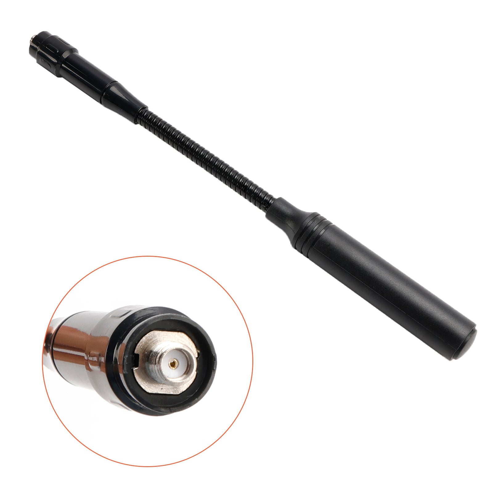 22CM Radio Gooseneck Antenna Gain CS Tactical Antenna for TK-360 UV-K5 UV5R UV9R