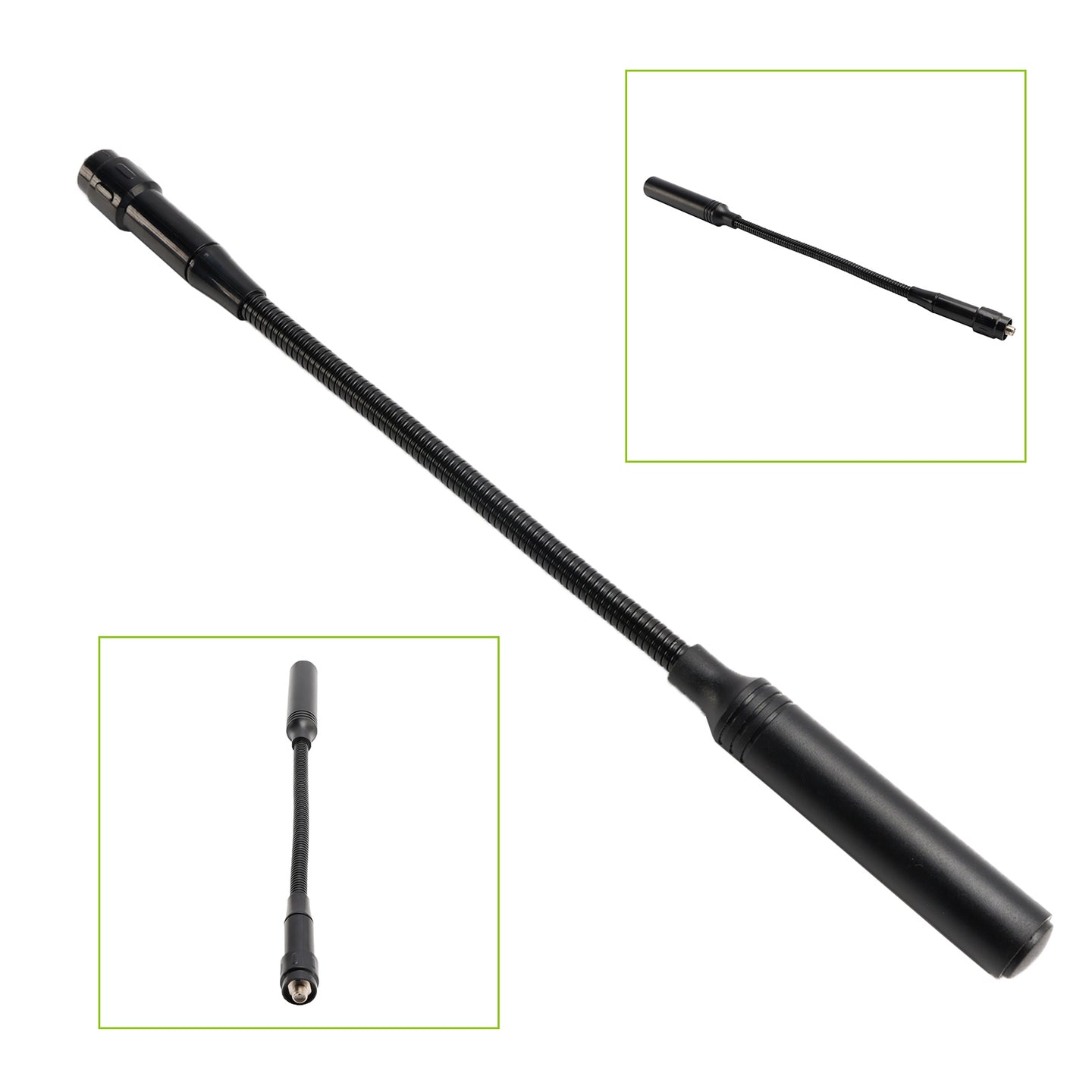 30CM Radio Gooseneck Antenna Gain CS Tactical Antenna for TK-360 UV-K5 UV5R UV9R