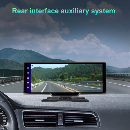 10.26inch Portable Bluetooth Car Navigation Carplay Wireless Car Radio + AHD Camera