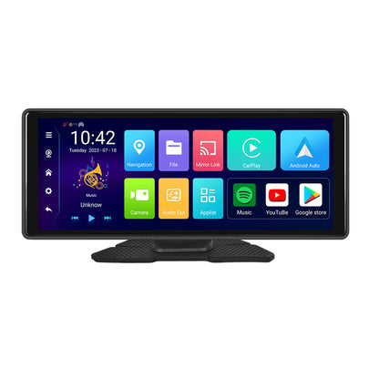 10.26inch Bluetooth Car Navigation Carplay Wireless Car Radio Recorder AHD Camera