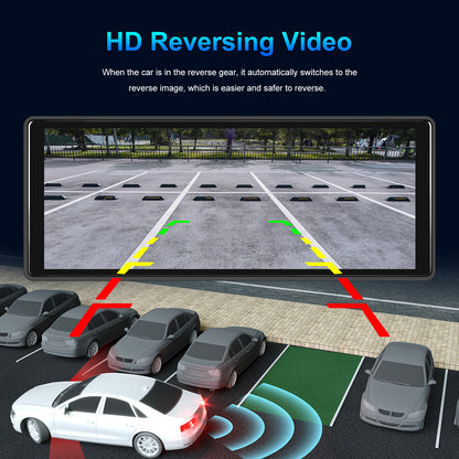 10.26inch Bluetooth Car Navigation Carplay Wireless Car Radio Recorder AHD Camera