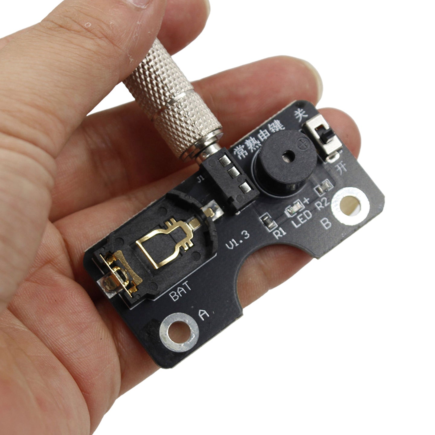Morse Code CW Transmission Training Key Sound Light Circuit Board For Manual Key