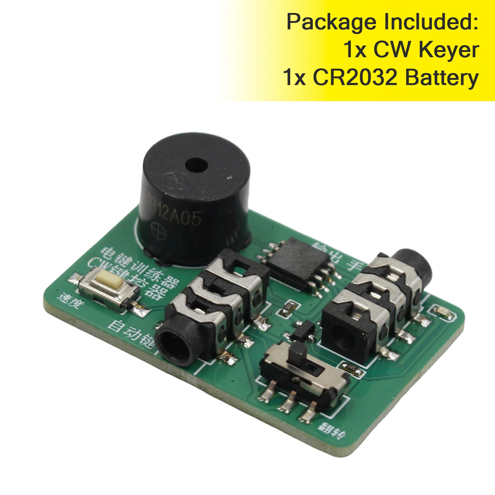 Hand Key Oscillator Trainer Automatic Key Controller Adjust Transmission Speed