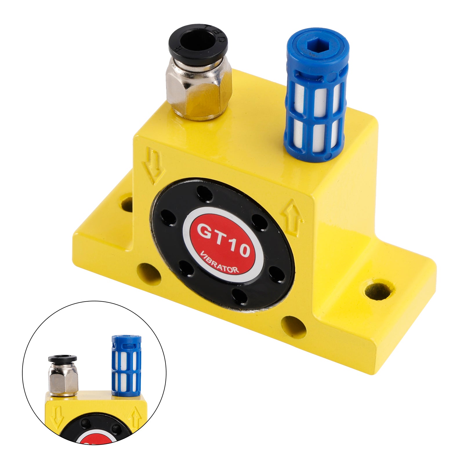 Pneumatic Turbine Vibrators GT8/10/13/16/20/25 Silent Golden Industrial Vibrator, GT10