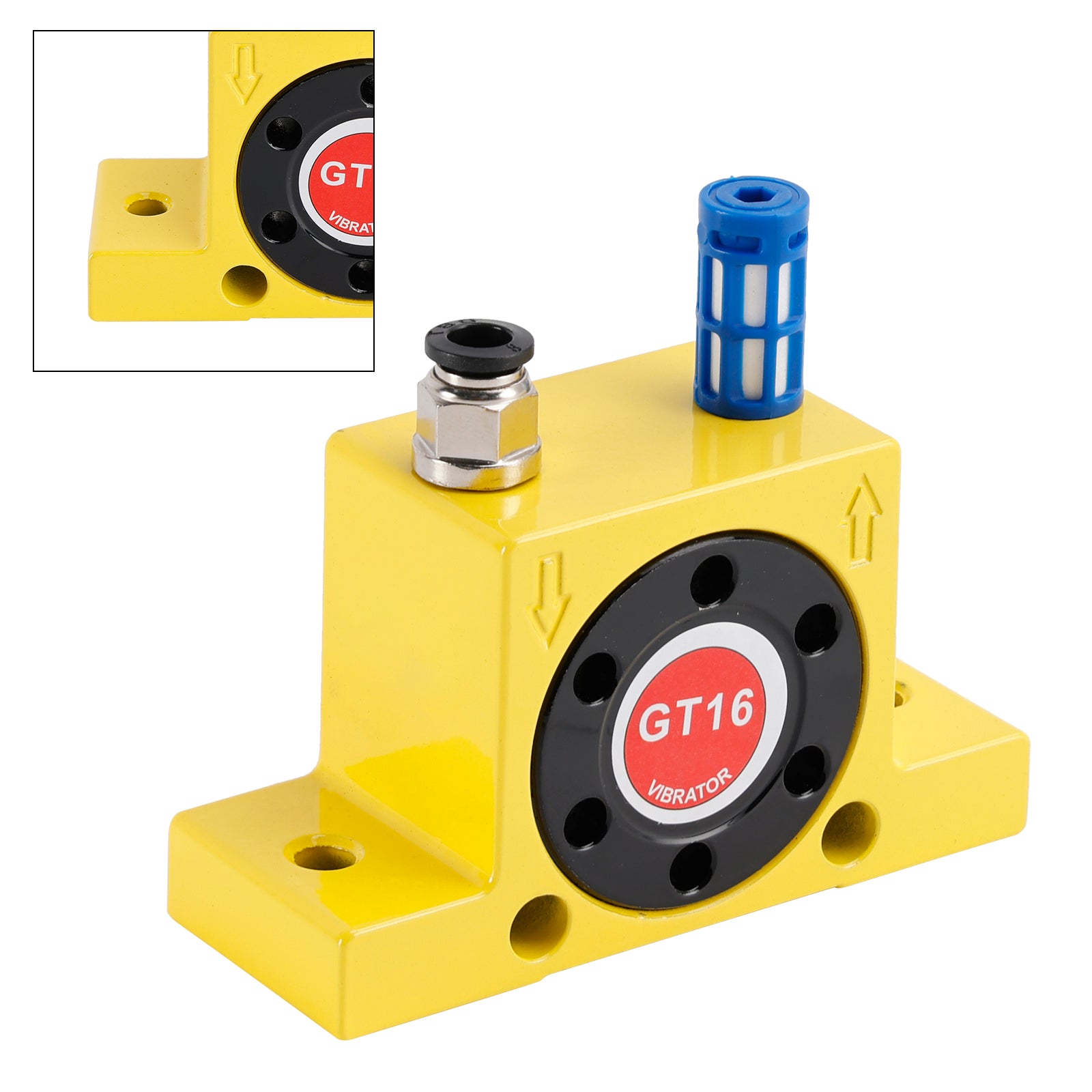 Pneumatic Turbine Vibrators GT8/10/13/16/20/25 Silent Golden Industrial Vibrator, GT16