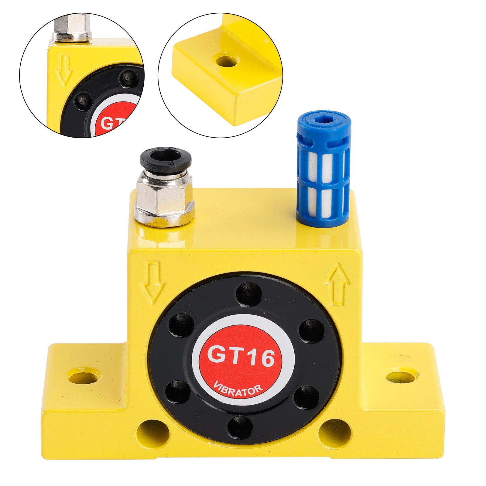 Pneumatic Turbine Vibrators GT8/10/13/16/20/25 Silent Golden Industrial Vibrator, GT16