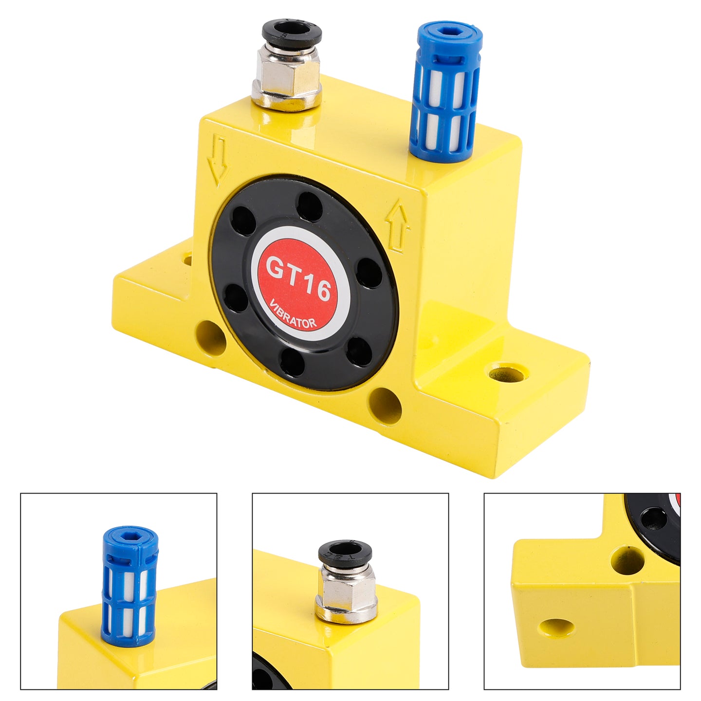 Pneumatic Turbine Vibrators GT8/10/13/16/20/25 Silent Golden Industrial Vibrator, GT16