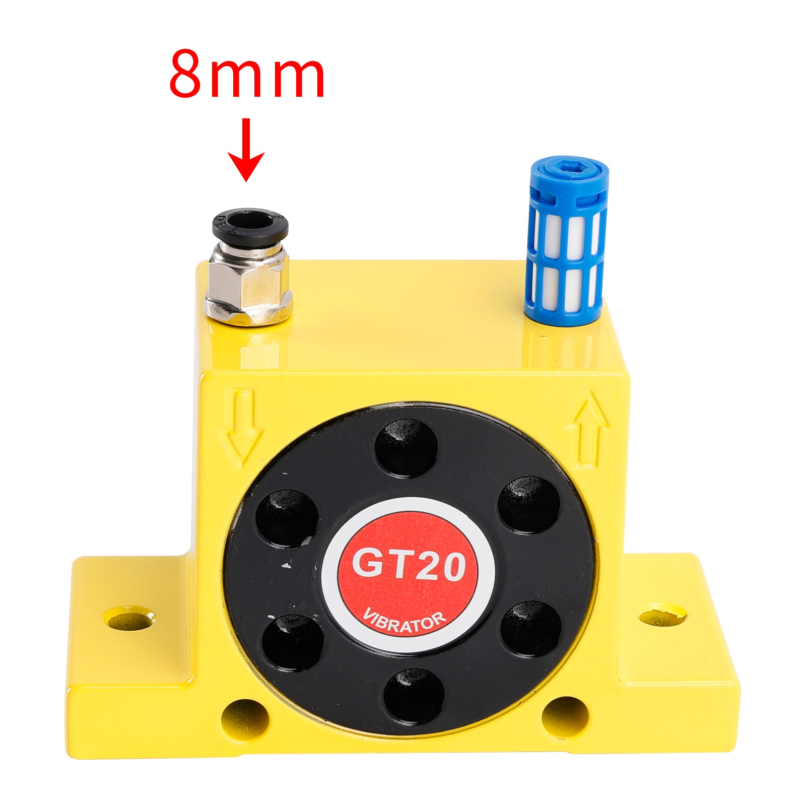 Pneumatic Turbine Vibrators GT20 1/4" Silent Golden Industrial Vibrator