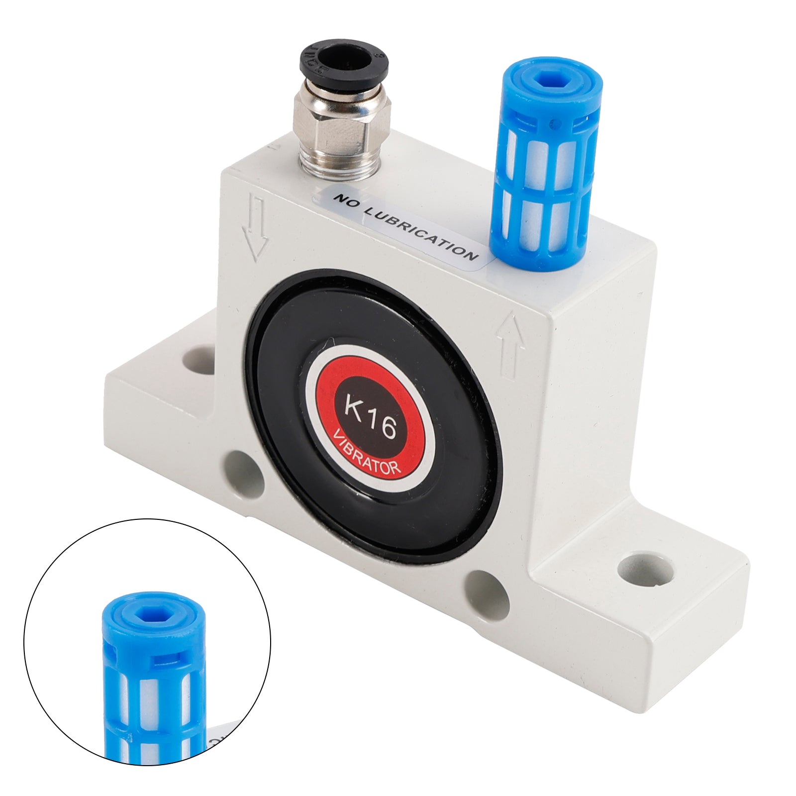 K8/10/13/16 Pneumatic Vibrator Power Concrete Vibrator Air Turbine Oscillator, K16