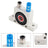 K8/10/13/16 Pneumatic Vibrator Power Concrete Vibrator Air Turbine Oscillator, K16