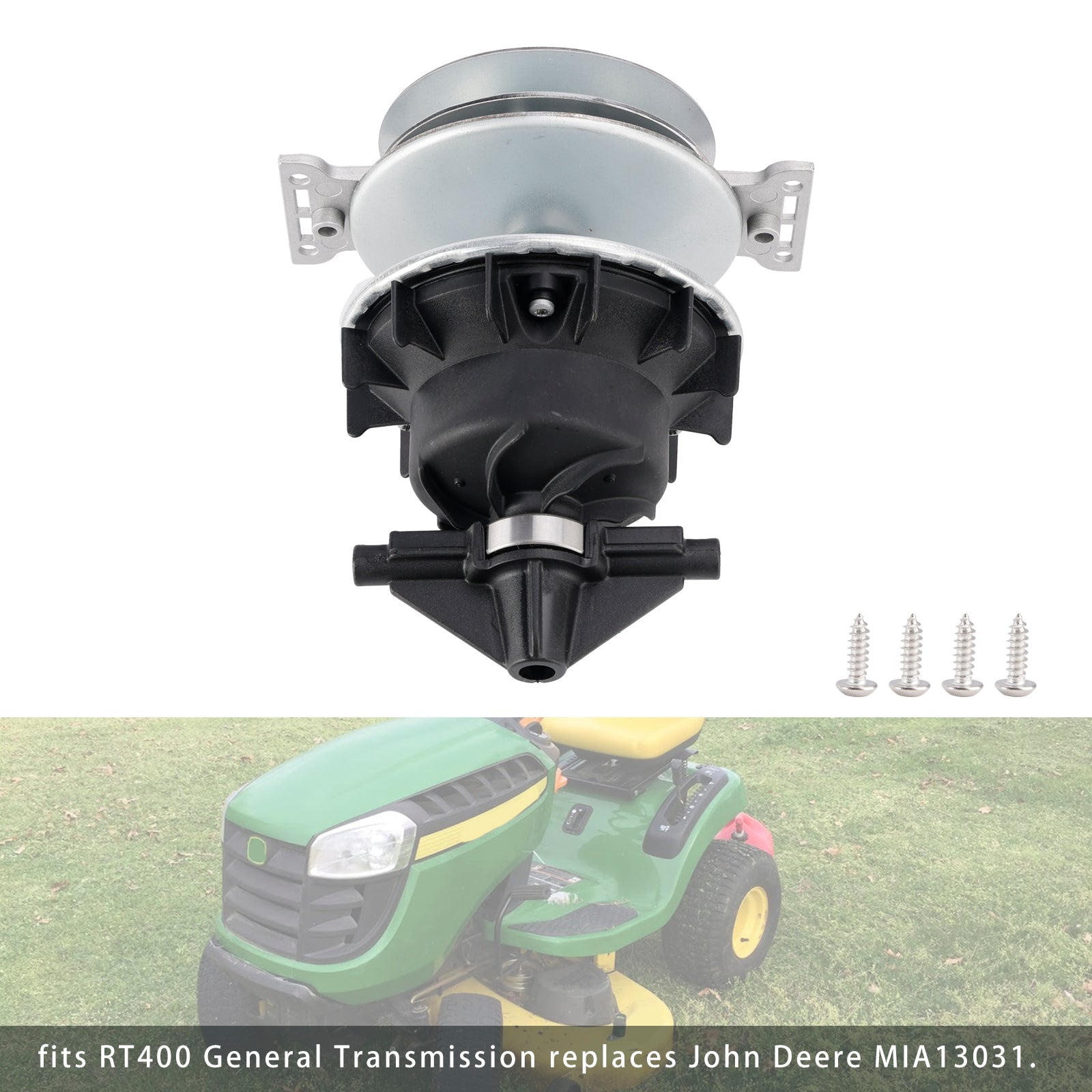 John Deere MIA13031 Replacement RT400 Pulley for D105