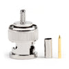 BNC Male Plug RF Straight Crimp Adapter For RG174 RG316 RG179 LMR100 Cable US