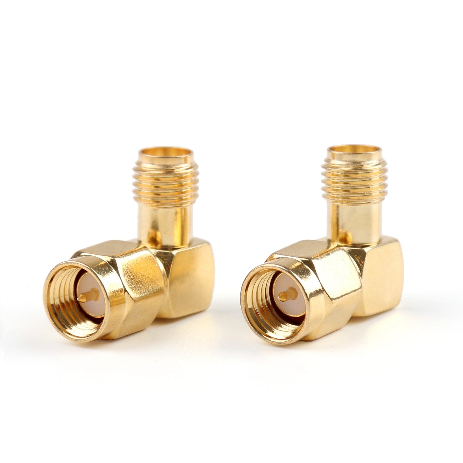 20Pcs SMA Female Jack To SMA Male Plug Right Angle 90 Degree RF Connector US