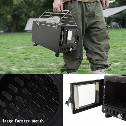 Foldable Tent Stove for Camping, Cooking & Heating (8kg) (Copy)