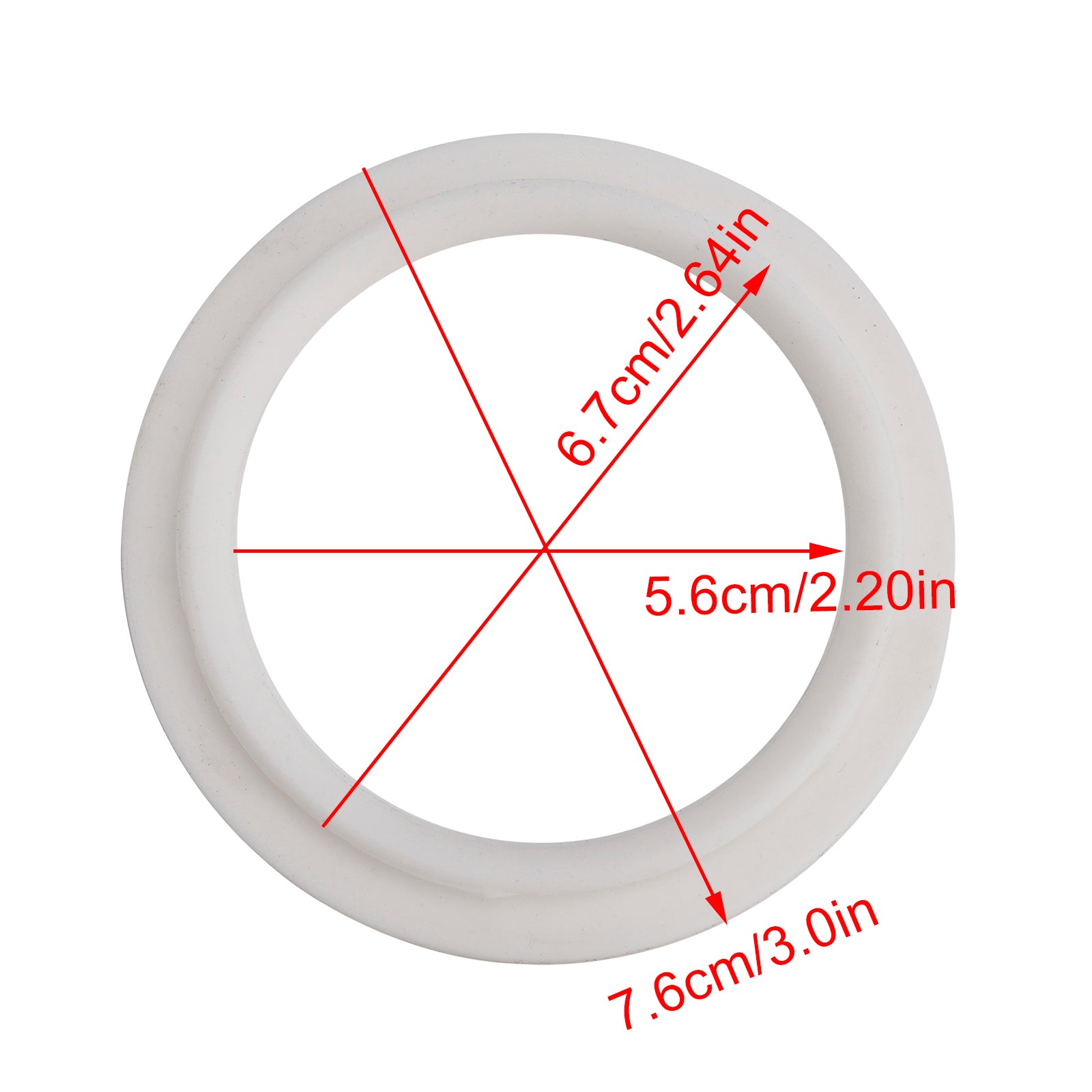 Depend-O-Drain Valve Seal Replacement – 3" Rubber Gasket for Pool & Spa Valves