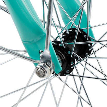 24/26 inch Women City Bicycle Beach Cruiser Bike with Basket & Rack