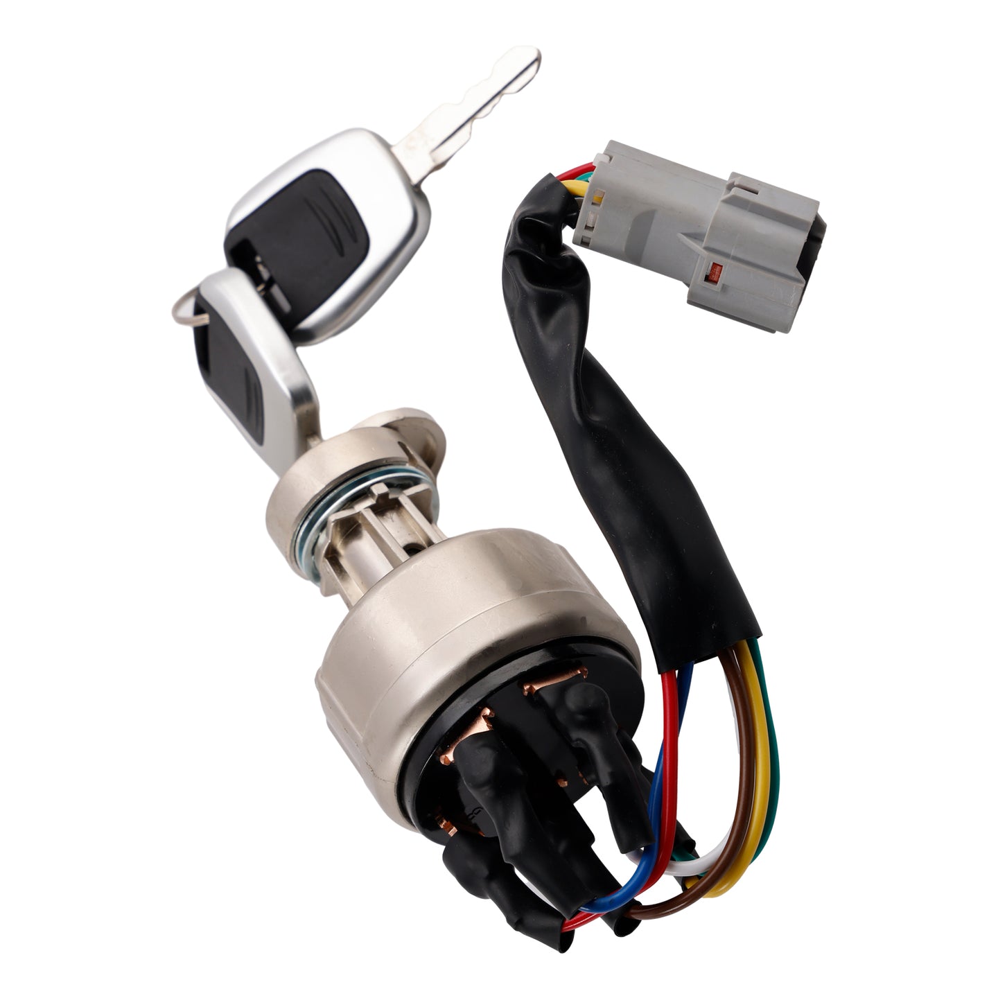Hyundai Excavator R150 R220 R215 R225-7-9 Ignition Starter Switch With 2 Keys 21Q4-00090