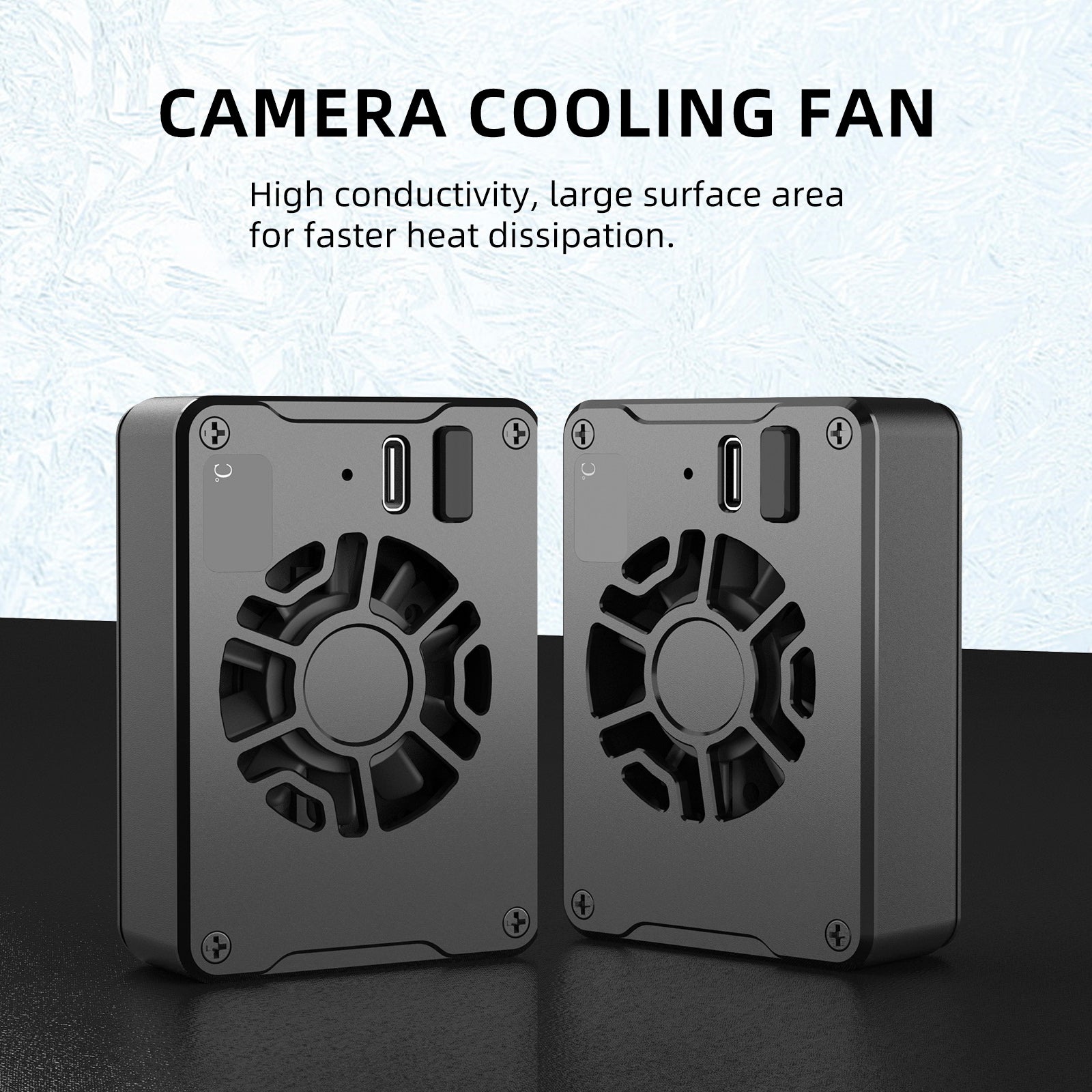 Portable Metal Shell Semiconductor Camera Radiator For Sony Canon R5/R6/Fuji Xt4