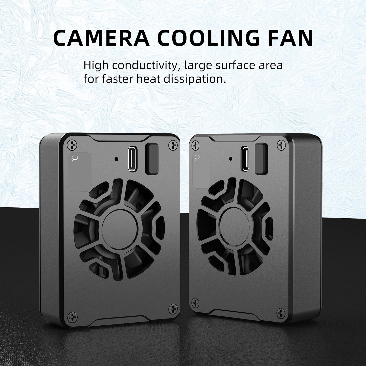 Portable Metal Shell Semiconductor Camera Radiator For Sony Canon R5/R6/Fuji Xt4