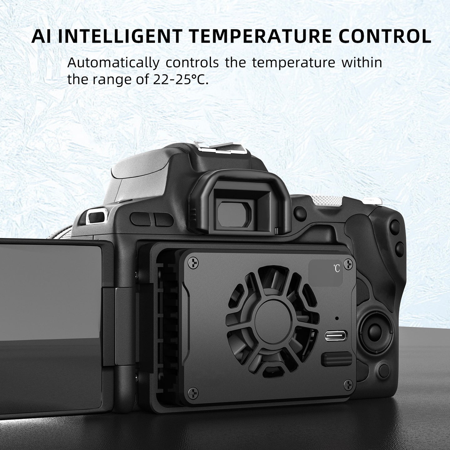 Portable Metal Shell Semiconductor Camera Radiator For Sony Canon R5/R6/Fuji Xt4